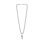 Sacred Trishul Damru pendant crafted in 92.5 silver