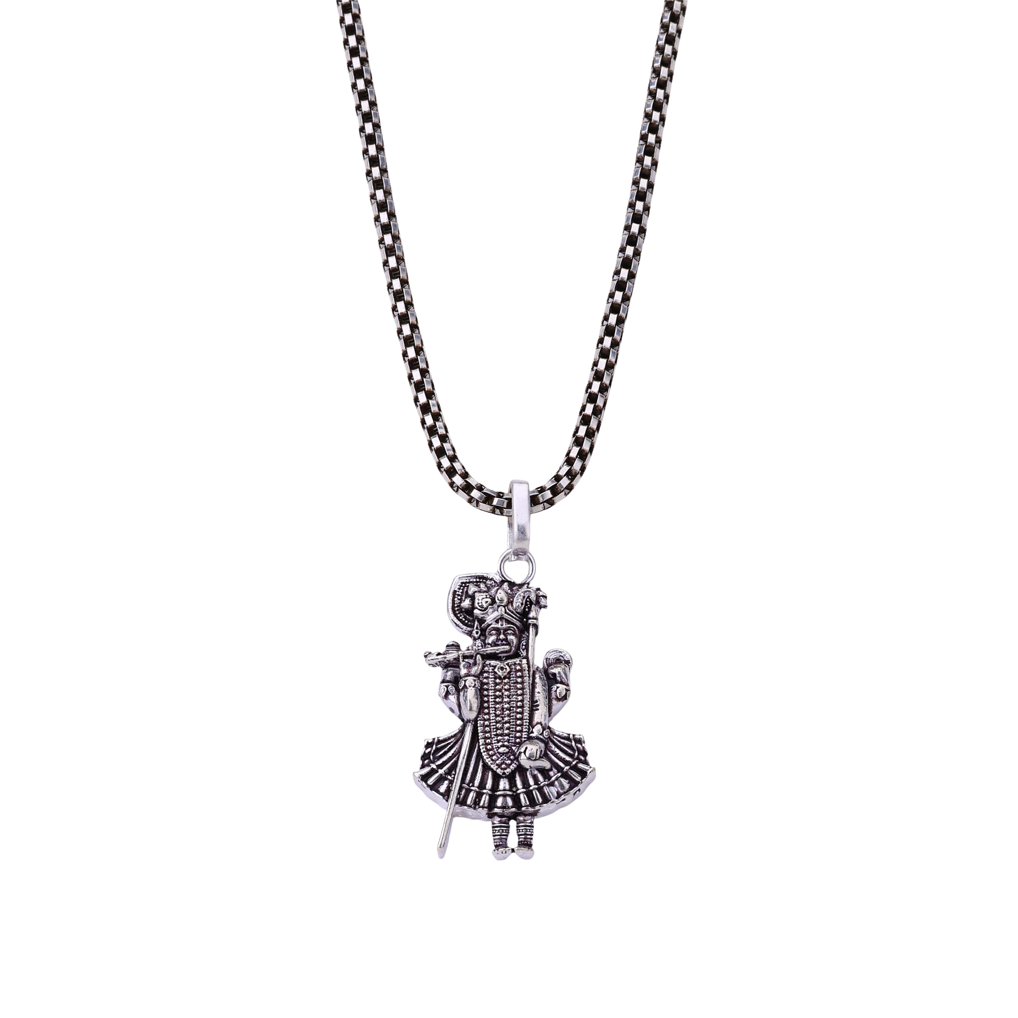 92.5 Silver Lord Shrinathji Pendant