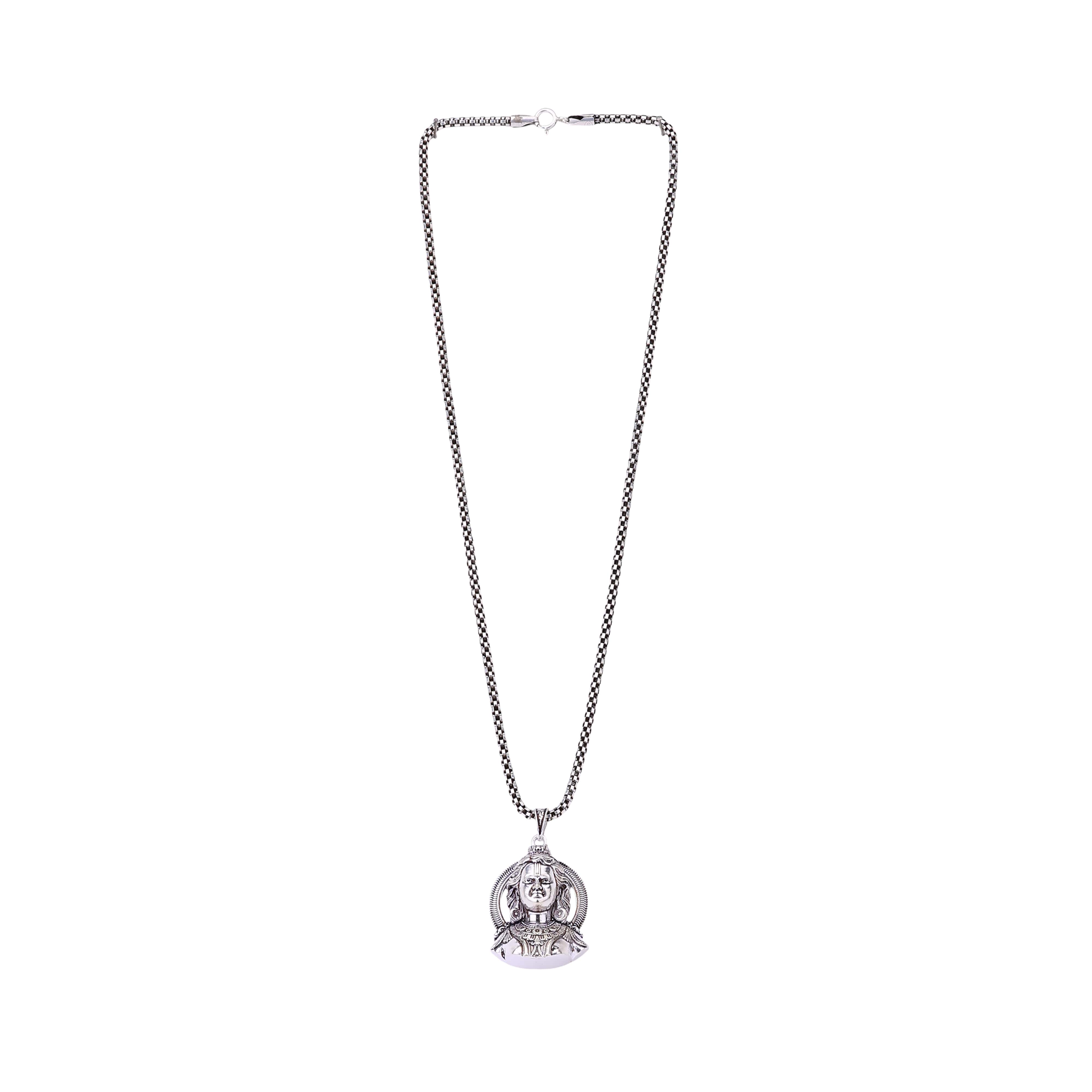Shree Ram Silver Pendant