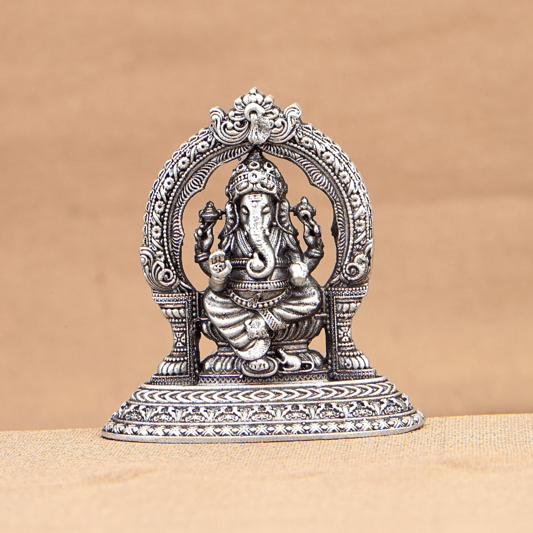 Silver Ganpati Idol