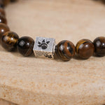 Tiger Eye Stone Beads Bracelet