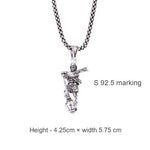 92.5 Silver Lord Hanuman Pendant