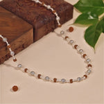 Rudraksha Silver Mala (Round Beads)