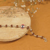 Rudraksha Silver Bracelet with Spiderman Single Line for Kids