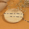 Black and Silver Beads Pattern Nazariya for Kids