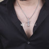 Lord Hanuman Silver Pendant