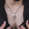 Murlidhar Krishna Silver Pendant