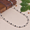 Karungali with Om Namah Shivay Silver Beads Mala