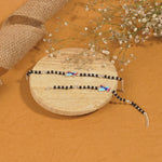 Black Beads Multicolor Airplane Silver Nazariya for Kids