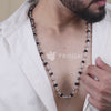 Karungali Silver Mala (Spherical Beads)