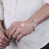 Authentic Shree Hari Silver Bead Bracelet