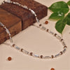 Rudraksha Silver Mala (Triangle Beads)